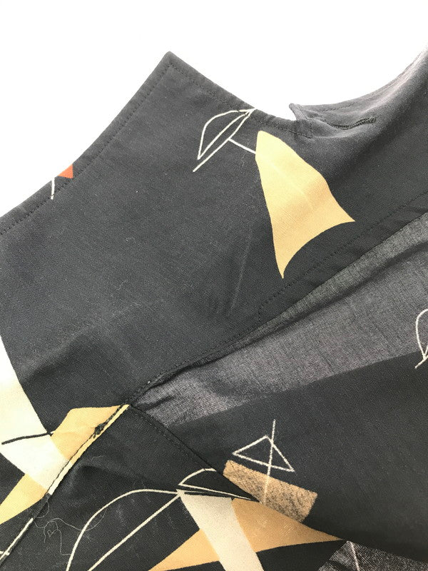 【中古品】【メンズ】 PHIGVEL MAKERS フィグメル ATOMIC PATTERN S/S SHIRT PMAL-SS04 アトミック パターン ショートスリーブ シャツ 半袖シャツ トップス 140-260723-rt-16-tagh サイズ：3 カラー：ブラック 万代Net店