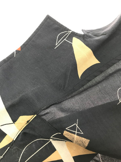 【中古品】【メンズ】 PHIGVEL MAKERS フィグメル ATOMIC PATTERN S/S SHIRT PMAL-SS04 アトミック パターン ショートスリーブ シャツ 半袖シャツ トップス 140-260723-rt-16-tagh サイズ：3 カラー：ブラック 万代Net店