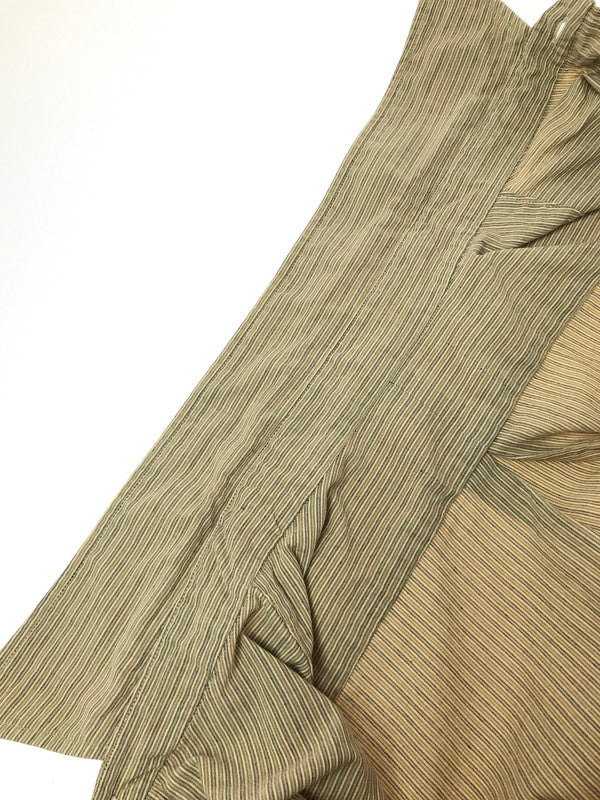 【中古品】【メンズ】 RALPH LAUREN ラルフローレン L/S BD STRIPE SHIRT BEIGE ロングスリーブ ストライプ シャツ 長袖シャツ トップス 146-260723-rt-20-tagh サイズ：不明 下記参照 カラー：ベージュ 万代Net店