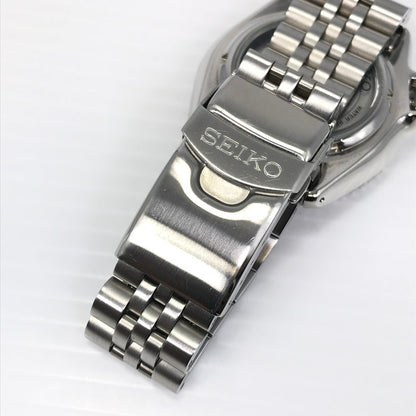 【中古品】【メンズ】 SEIKO セイコー 5SPORTS SKX SERIES SBSC001 5スポーツ SKXシリーズ アナログ 自動巻き 腕時計 アクセサリー 197-260721-YY-15-tagh カラー：シルバー/ブラック 万代Net店