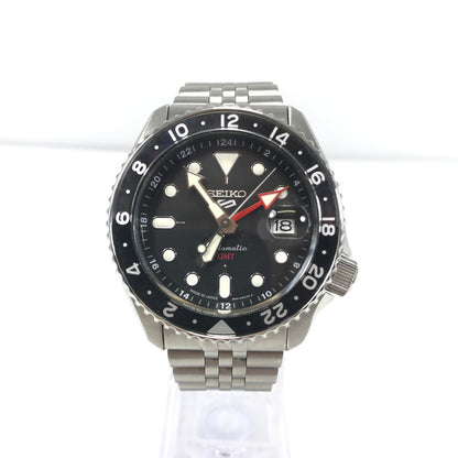 【中古品】【メンズ】 SEIKO セイコー 5SPORTS SKX SERIES SBSC001 5スポーツ SKXシリーズ アナログ 自動巻き 腕時計 アクセサリー 197-260721-YY-15-tagh カラー：シルバー/ブラック 万代Net店