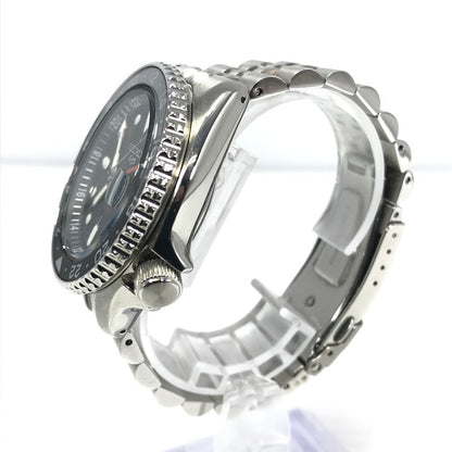 【中古品】【メンズ】 SEIKO セイコー 5SPORTS SKX SERIES SBSC001 5スポーツ SKXシリーズ アナログ 自動巻き 腕時計 アクセサリー 197-260721-YY-15-tagh カラー：シルバー/ブラック 万代Net店