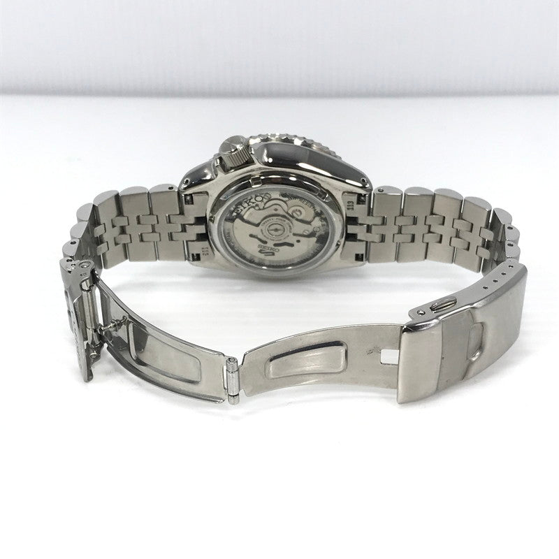 【中古品】【メンズ】 SEIKO セイコー 5SPORTS SKX SERIES SBSC001 5スポーツ SKXシリーズ アナログ 自動巻き 腕時計 アクセサリー 197-260721-YY-15-tagh カラー：シルバー/ブラック 万代Net店