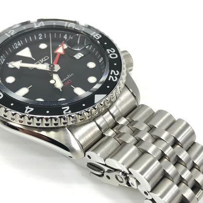 【中古品】【メンズ】 SEIKO セイコー 5SPORTS SKX SERIES SBSC001 5スポーツ SKXシリーズ アナログ 自動巻き 腕時計 アクセサリー 197-260721-YY-15-tagh カラー：シルバー/ブラック 万代Net店