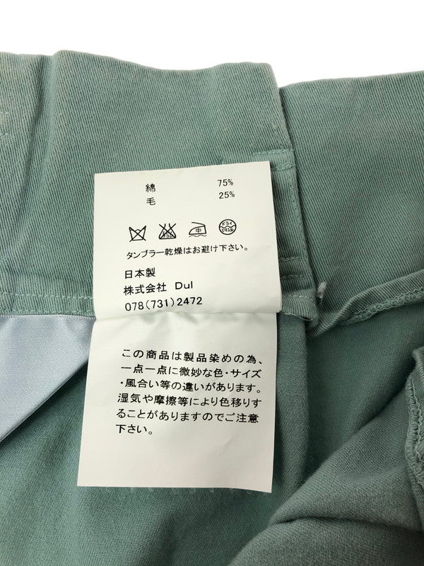 【現状渡し品】【メンズ】 DULCAMARA デュルカマラ CROPPED PANTS MINT GREEN クロップド パンツ ボトムス 151-260729-rt-18-tagh サイズ：1 カラー：グリーン 万代Net店