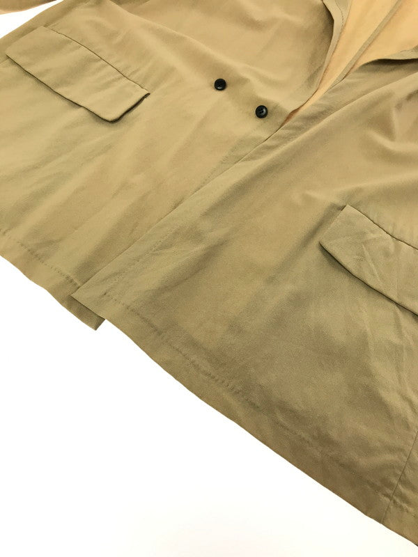 【現状渡し品】【メンズ】 SUN SEA サンシー WOOL JACKET BEIGE SNS-14S32 ウール ジャケット ライトアウター 140-260723-rt-21-tagh サイズ：3 カラー：ベージュ 万代Net店