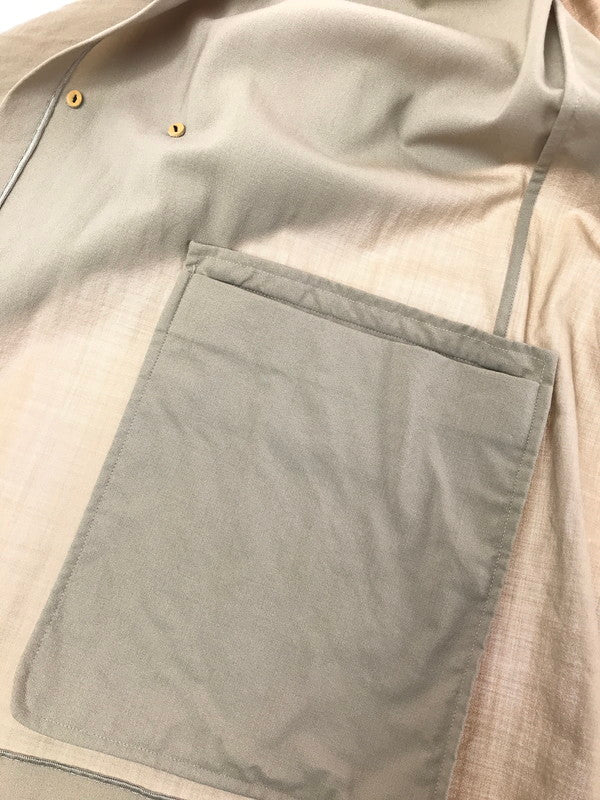 【現状渡し品】【メンズ】 SUN SEA サンシー WOOL JACKET BEIGE SNS-14S32 ウール ジャケット ライトアウター 140-260723-rt-21-tagh サイズ：3 カラー：ベージュ 万代Net店