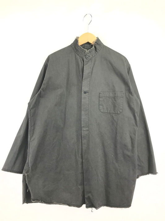 【中古品】【メンズ】 MASTER&CO. マスターアンドコー PULLOVER L/S SHIRT MC1208NR プルオーバー ロングスリーブ シャツ トップス 140-260723-rt-24-tagh サイズ：F カラー：ブラック 万代Net店