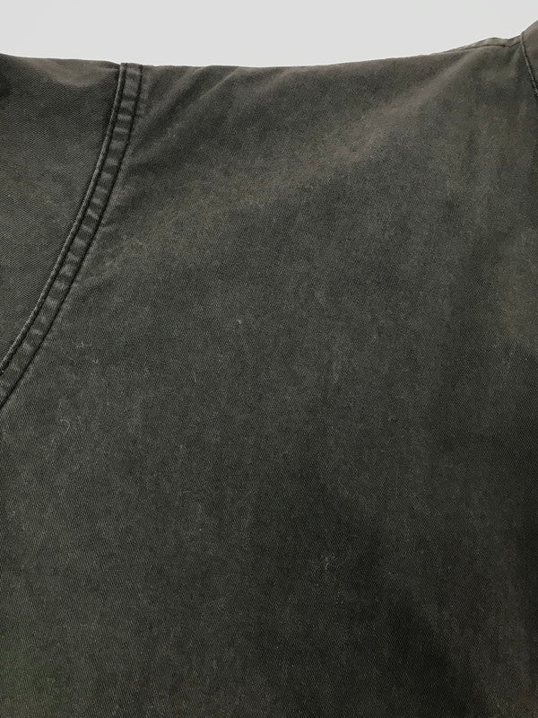 【中古品】【メンズ】 MASTER&CO. マスターアンドコー PULLOVER L/S SHIRT MC1208NR プルオーバー ロングスリーブ シャツ トップス 140-260723-rt-24-tagh サイズ：F カラー：ブラック 万代Net店