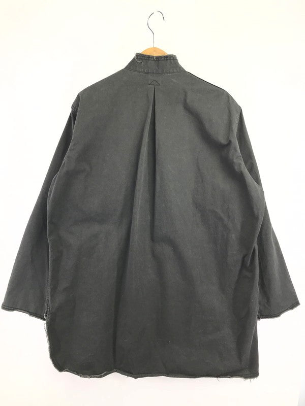 【中古品】【メンズ】 MASTER&CO. マスターアンドコー PULLOVER L/S SHIRT MC1208NR プルオーバー ロングスリーブ シャツ トップス 140-260723-rt-24-tagh サイズ：F カラー：ブラック 万代Net店