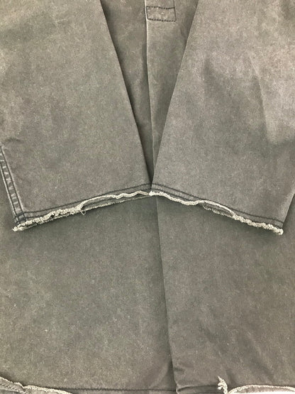 【中古品】【メンズ】 MASTER&CO. マスターアンドコー PULLOVER L/S SHIRT MC1208NR プルオーバー ロングスリーブ シャツ トップス 140-260723-rt-24-tagh サイズ：F カラー：ブラック 万代Net店