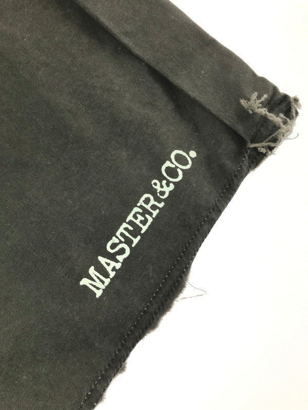 【中古品】【メンズ】 MASTER&CO. マスターアンドコー PULLOVER L/S SHIRT MC1208NR プルオーバー ロングスリーブ シャツ トップス 140-260723-rt-24-tagh サイズ：F カラー：ブラック 万代Net店