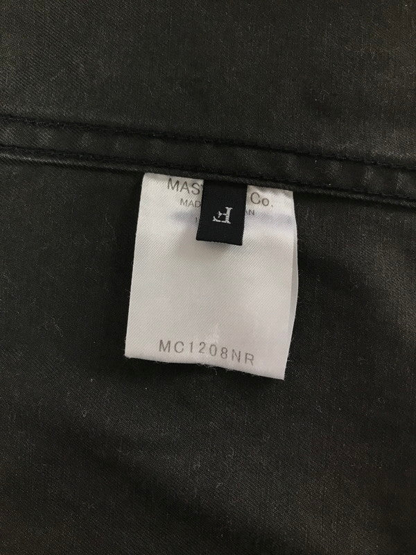 【中古品】【メンズ】 MASTER&CO. マスターアンドコー PULLOVER L/S SHIRT MC1208NR プルオーバー ロングスリーブ シャツ トップス 140-260723-rt-24-tagh サイズ：F カラー：ブラック 万代Net店