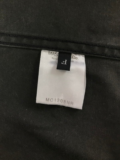 【中古品】【メンズ】 MASTER&CO. マスターアンドコー PULLOVER L/S SHIRT MC1208NR プルオーバー ロングスリーブ シャツ トップス 140-260723-rt-24-tagh サイズ：F カラー：ブラック 万代Net店