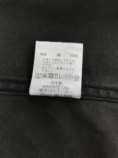 【中古品】【メンズ】 MASTER&CO. マスターアンドコー PULLOVER L/S SHIRT MC1208NR プルオーバー ロングスリーブ シャツ トップス 140-260723-rt-24-tagh サイズ：F カラー：ブラック 万代Net店