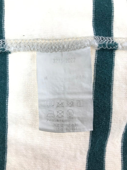 【中古品】【メンズ】 L.L.BEAN エルエル ビーン BORDER TEE GREEN OFFWHITE 3275-2022 ボーダー Tシャツ 半袖Tシャツ トップス 144-260723-rt-15-tagh サイズ：L カラー：オフホワイト 万代Net店