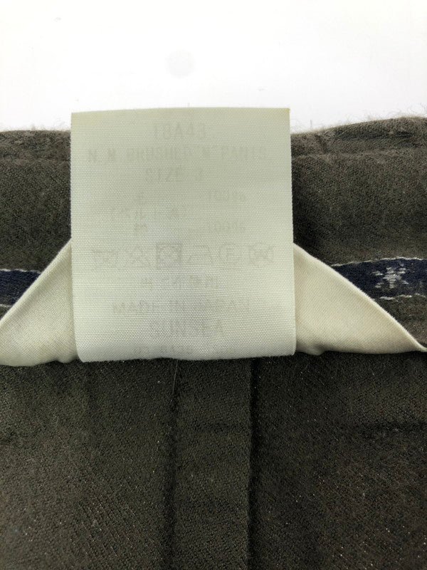 【中古品】【メンズ】 SUN SEA サン シー N.M BRUSHED M PANTS OLIVE 18A43 ブラッシュド エム パンツ ボトムス 151-260729-rt-17-tagh サイズ：3 カラー：オリーブ 万代Net店