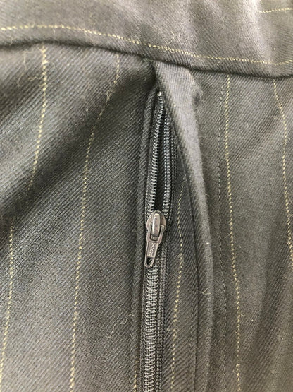 【中古品】【メンズ】 SUN SEA サン シー WOOL STRIPE PANTS SNS-14A41 ウール ストライプ パンツ ボトムス 151-260729-rt-14-tagh サイズ：2 カラー：ネイビー 万代Net店