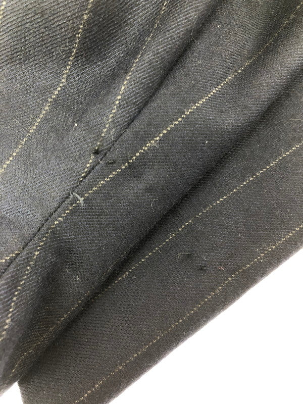 【中古品】【メンズ】 SUN SEA サン シー WOOL STRIPE PANTS SNS-14A41 ウール ストライプ パンツ ボトムス 151-260729-rt-14-tagh サイズ：2 カラー：ネイビー 万代Net店