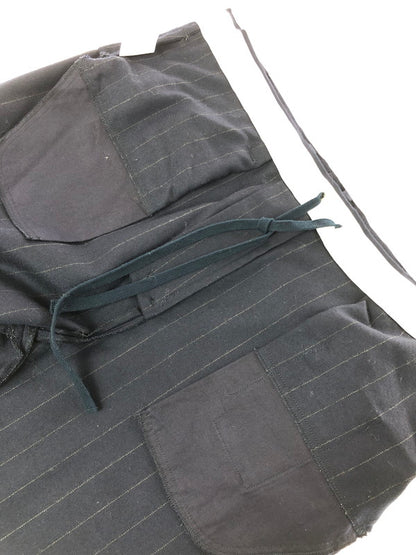 【中古品】【メンズ】 SUN SEA サン シー WOOL STRIPE PANTS SNS-14A41 ウール ストライプ パンツ ボトムス 151-260729-rt-14-tagh サイズ：2 カラー：ネイビー 万代Net店