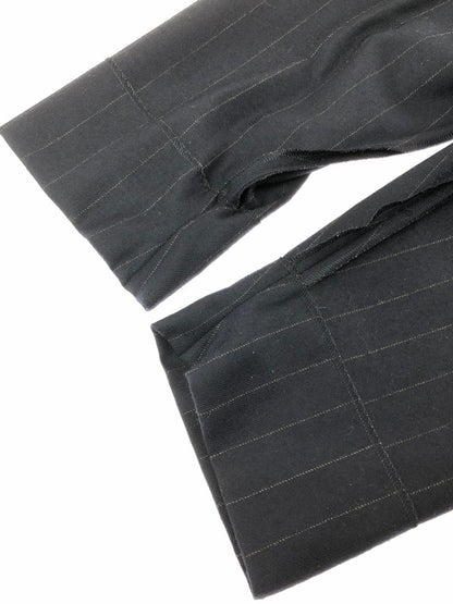 【中古品】【メンズ】 SUN SEA サン シー WOOL STRIPE PANTS SNS-14A41 ウール ストライプ パンツ ボトムス 151-260729-rt-14-tagh サイズ：2 カラー：ネイビー 万代Net店