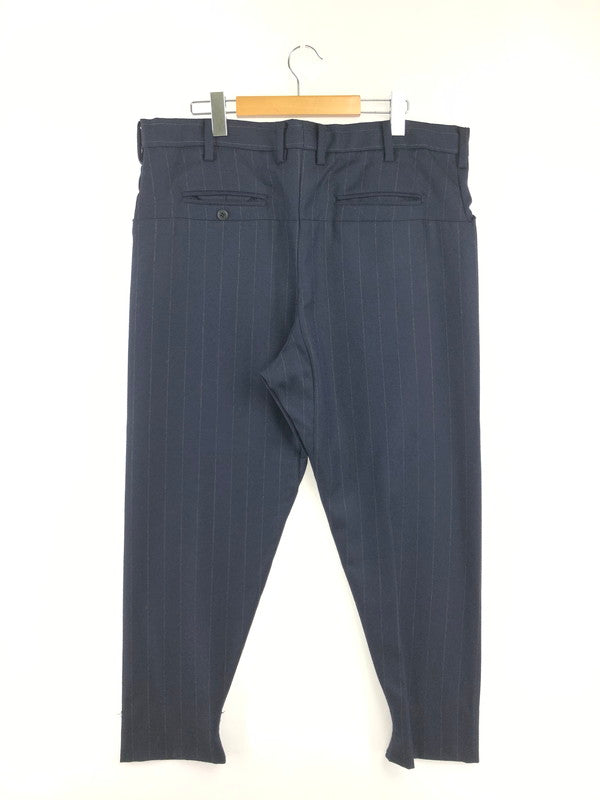 【中古品】【メンズ】 SUN SEA サン シー WOOL STRIPE PANTS SNS-14A41 ウール ストライプ パンツ ボトムス 151-260729-rt-14-tagh サイズ：2 カラー：ネイビー 万代Net店