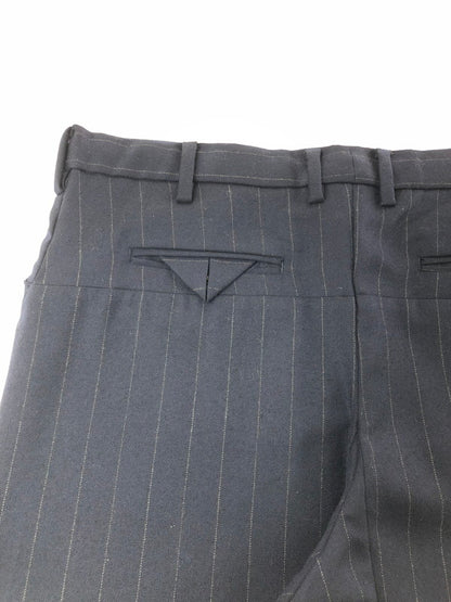 【中古品】【メンズ】 SUN SEA サン シー WOOL STRIPE PANTS SNS-14A41 ウール ストライプ パンツ ボトムス 151-260729-rt-14-tagh サイズ：2 カラー：ネイビー 万代Net店