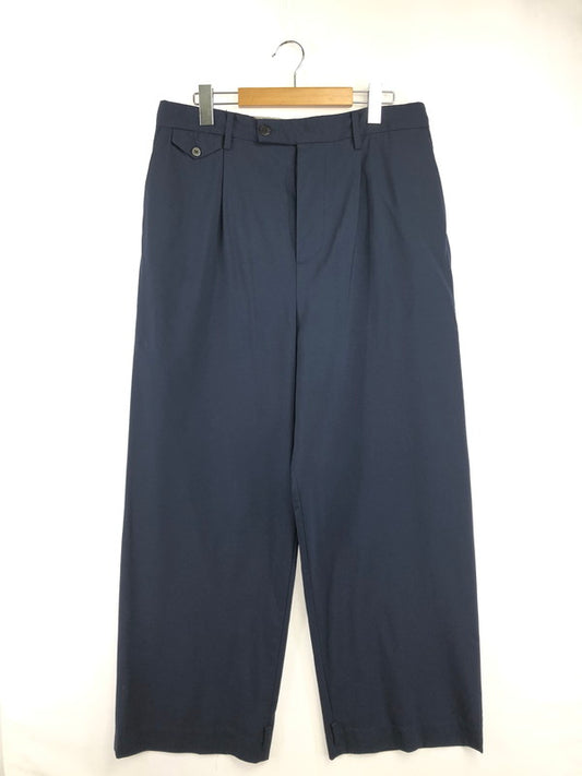 【中古品】【メンズ】 SUN SEA サン シー WOOL SLACKS NAVY SNS-14S01 ウール スラックス パンツ ボトムス 151-260729-rt-15-tagh サイズ：3 カラー：ネイビー 万代Net店