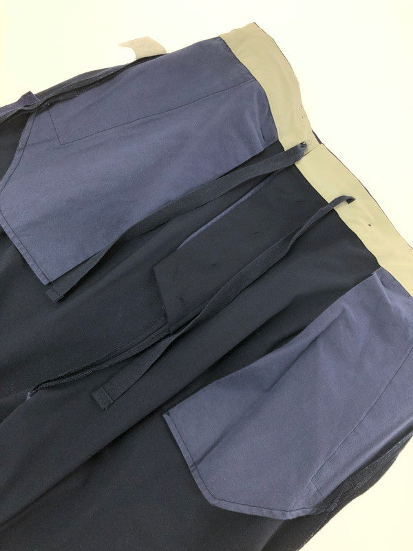 【中古品】【メンズ】 SUN SEA サン シー WOOL SLACKS NAVY SNS-14S01 ウール スラックス パンツ ボトムス 151-260729-rt-15-tagh サイズ：3 カラー：ネイビー 万代Net店