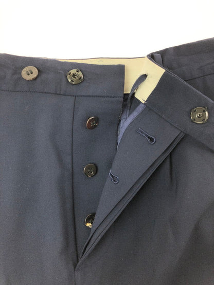 【中古品】【メンズ】 SUN SEA サン シー WOOL SLACKS NAVY SNS-14S01 ウール スラックス パンツ ボトムス 151-260729-rt-15-tagh サイズ：3 カラー：ネイビー 万代Net店