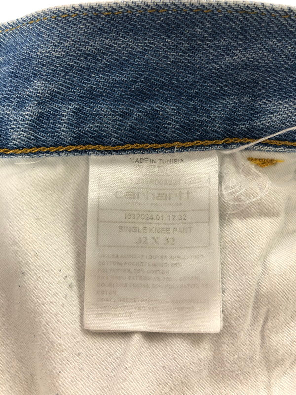 【中古品】【メンズ】 CARHARRT WIP カーハート ワークイン プログレス SINGLE KNEE DENIM PANT IO32024 シングルニー デニム パンツ ジーンズ ボトムス 153-260729-rt-19-tagh サイズ：32×32 カラー：インディゴ 万代Net店