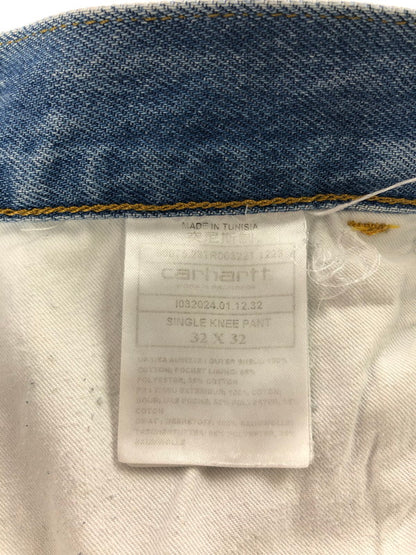 【中古品】【メンズ】 CARHARRT WIP カーハート ワークイン プログレス SINGLE KNEE DENIM PANT IO32024 シングルニー デニム パンツ ジーンズ ボトムス 153-260729-rt-19-tagh サイズ：32×32 カラー：インディゴ 万代Net店