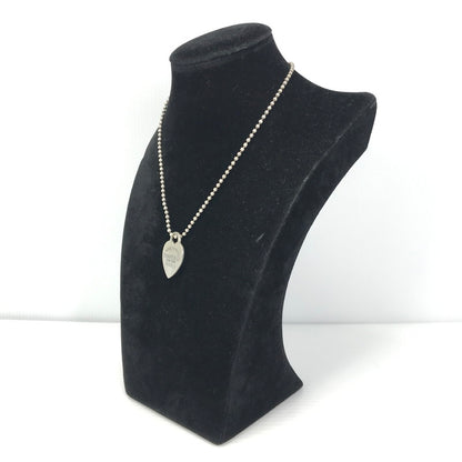 【中古品】【レディース】 OLD TIFFANY & CO オールドティファニー VINTAGE HEART TAG BALL CHAIN NECKLACE M02913 ヴィンテージ ハートタグ ボールチェーンネックレス アクセサリー 182-260721-YY-14-tagh カラー：シルバー 万代Net店