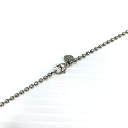 【中古品】【レディース】 OLD TIFFANY & CO オールドティファニー VINTAGE HEART TAG BALL CHAIN NECKLACE M02913 ヴィンテージ ハートタグ ボールチェーンネックレス アクセサリー 182-260721-YY-14-tagh カラー：シルバー 万代Net店