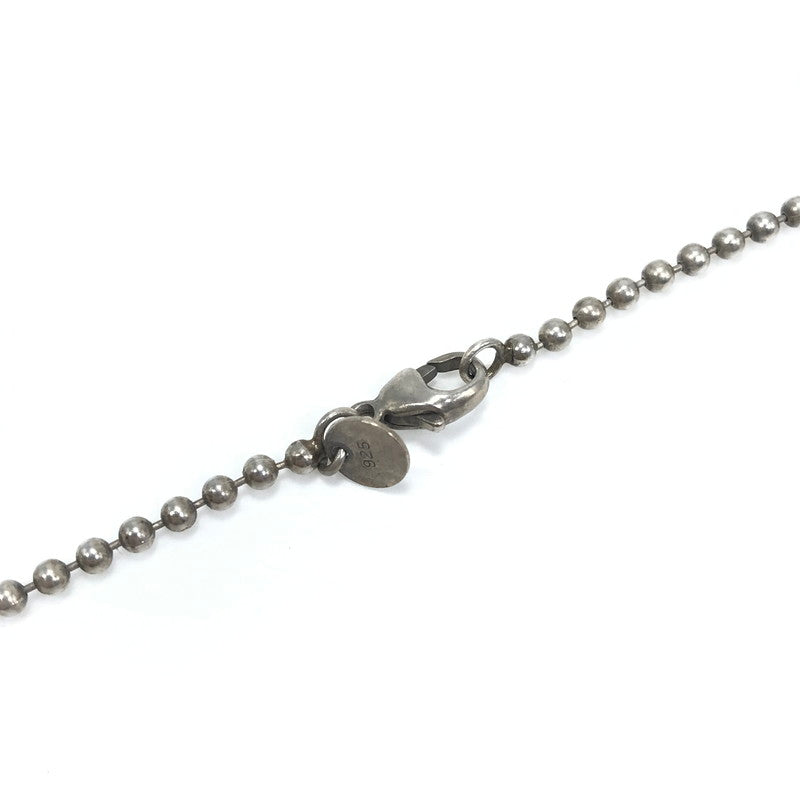 【中古品】【レディース】 OLD TIFFANY & CO オールドティファニー VINTAGE HEART TAG BALL CHAIN NECKLACE M02913 ヴィンテージ ハートタグ ボールチェーンネックレス アクセサリー 182-260721-YY-14-tagh カラー：シルバー 万代Net店