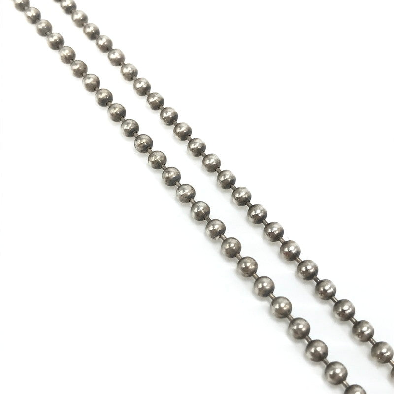 【中古品】【レディース】 OLD TIFFANY & CO オールドティファニー VINTAGE HEART TAG BALL CHAIN NECKLACE M02913 ヴィンテージ ハートタグ ボールチェーンネックレス アクセサリー 182-260721-YY-14-tagh カラー：シルバー 万代Net店