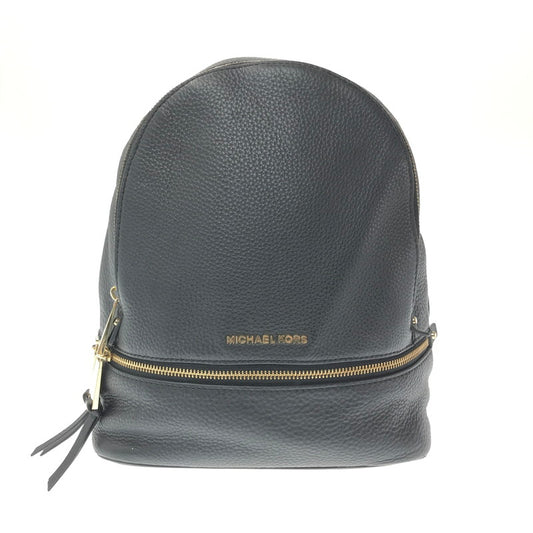 【中古品】【レディース】 MICHAEL KORS RHEA ZIP MD BACKPACK 30S5GEZB1L リアジップ ミディアム バックパック リュック カバン 188-260729-ki-04-tagh カラー：ブラック 万代Net店