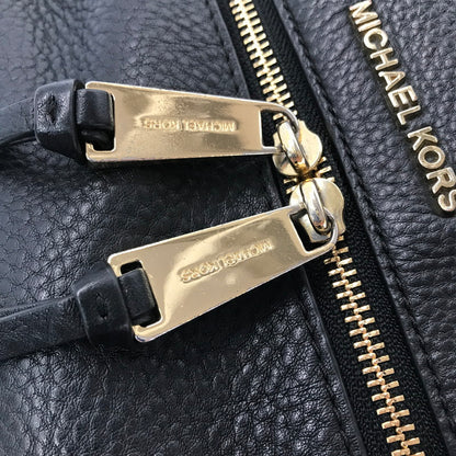 【中古品】【レディース】 MICHAEL KORS RHEA ZIP MD BACKPACK 30S5GEZB1L リアジップ ミディアム バックパック リュック カバン 188-260729-ki-04-tagh カラー：ブラック 万代Net店