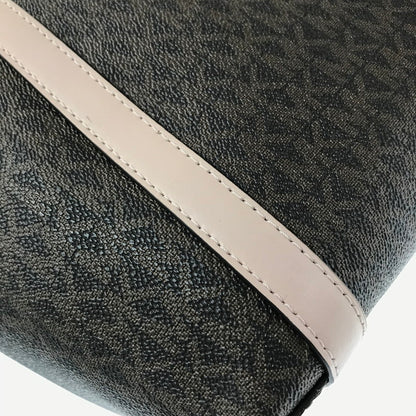 【中古品】【レディース】 MICHAEL KORS SULLIVAN CONV GRAB TOTE MD 30T0GNXT2B サリバン コンバーチブル グラブ トート ミディアム カバン 188-260729-ki-06-tagh カラー：ブラウン/ソフトピンク 万代Net店