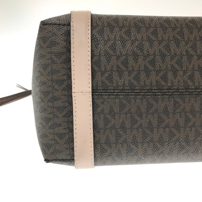 【中古品】【レディース】 MICHAEL KORS SULLIVAN CONV GRAB TOTE MD 30T0GNXT2B サリバン コンバーチブル グラブ トート ミディアム カバン 188-260729-ki-06-tagh カラー：ブラウン/ソフトピンク 万代Net店