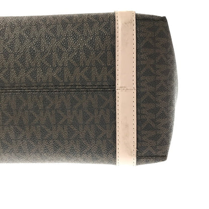 【中古品】【レディース】 MICHAEL KORS SULLIVAN CONV GRAB TOTE MD 30T0GNXT2B サリバン コンバーチブル グラブ トート ミディアム カバン 188-260729-ki-06-tagh カラー：ブラウン/ソフトピンク 万代Net店