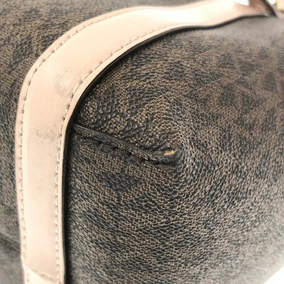 【中古品】【レディース】 MICHAEL KORS SULLIVAN CONV GRAB TOTE MD 30T0GNXT2B サリバン コンバーチブル グラブ トート ミディアム カバン 188-260729-ki-06-tagh カラー：ブラウン/ソフトピンク 万代Net店