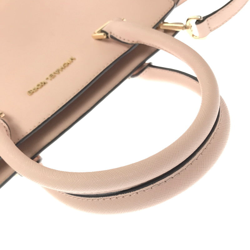 【中古品】【レディース】 MICHAEL KORS SELMA MEDIUM SATCHEL 35H8GLMS2L セルマ ミディアム サッチェル ショルダーバッグ カバン 188-260729-ki-03-tagh カラー：ブロッサム/ピンク 万代Net店