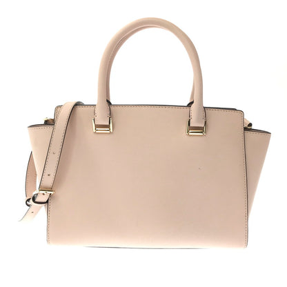 【中古品】【レディース】 MICHAEL KORS SELMA MEDIUM SATCHEL 35H8GLMS2L セルマ ミディアム サッチェル ショルダーバッグ カバン 188-260729-ki-03-tagh カラー：ブロッサム/ピンク 万代Net店