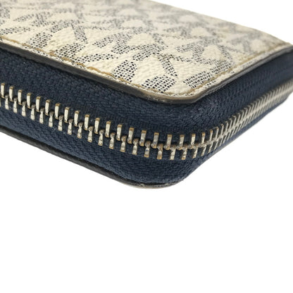 【現状渡し品】【レディース】 MICHAEL KORS マイケルコース LONG WALLET ラウンドファスナー ロングウォレット 長財布 201-260802-hi-16-tagh カラー：ホワイト 万代Net店