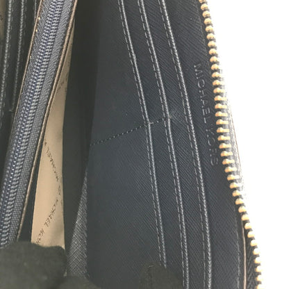 【現状渡し品】【レディース】 MICHAEL KORS マイケルコース LONG WALLET ラウンドファスナー ロングウォレット 長財布 201-260802-hi-16-tagh カラー：ホワイト 万代Net店