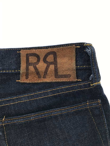 【中古品】【メンズ】 RRL ダブルアールエル INDIGO SLIM FIT DENIM PANTS R151RB03 インディゴ スリム フィット デニム パンツ ジーンズ ボトムス 156-260729-rt-27-tagh サイズ：30×30 カラー：インディゴ 万代Net店
