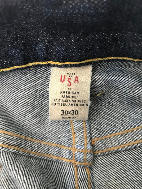 【中古品】【メンズ】 RRL ダブルアールエル INDIGO SLIM FIT DENIM PANTS R151RB03 インディゴ スリム フィット デニム パンツ ジーンズ ボトムス 156-260729-rt-27-tagh サイズ：30×30 カラー：インディゴ 万代Net店