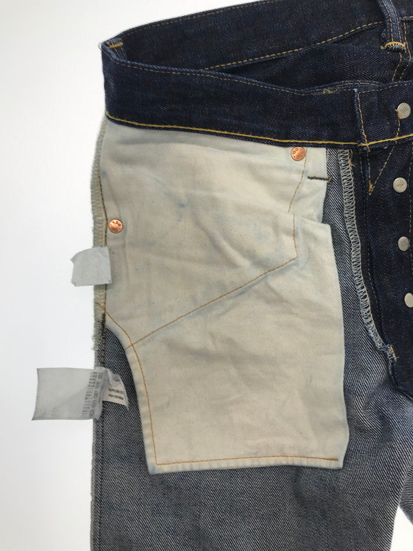 【中古品】【メンズ】 RRL ダブルアールエル INDIGO SLIM FIT DENIM PANTS R151RB03 インディゴ スリム フィット デニム パンツ ジーンズ ボトムス 156-260729-rt-27-tagh サイズ：30×30 カラー：インディゴ 万代Net店