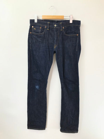 【中古品】【メンズ】 RRL ダブルアールエル INDIGO SLIM FIT DENIM PANTS R151RB03 インディゴ スリム フィット デニム パンツ ジーンズ ボトムス 156-260729-rt-27-tagh サイズ：30×30 カラー：インディゴ 万代Net店